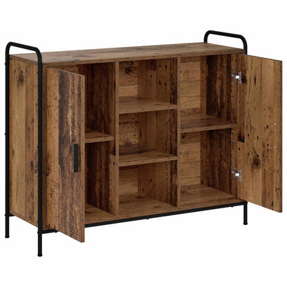 Dressoir Oud hout 97 x 33 x 81 cm Bewerkt hout