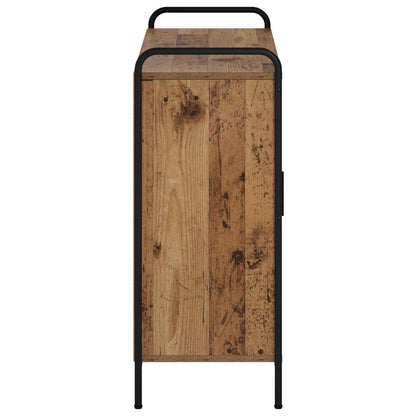 Dressoir Oud hout 97 x 33 x 81 cm Bewerkt hout