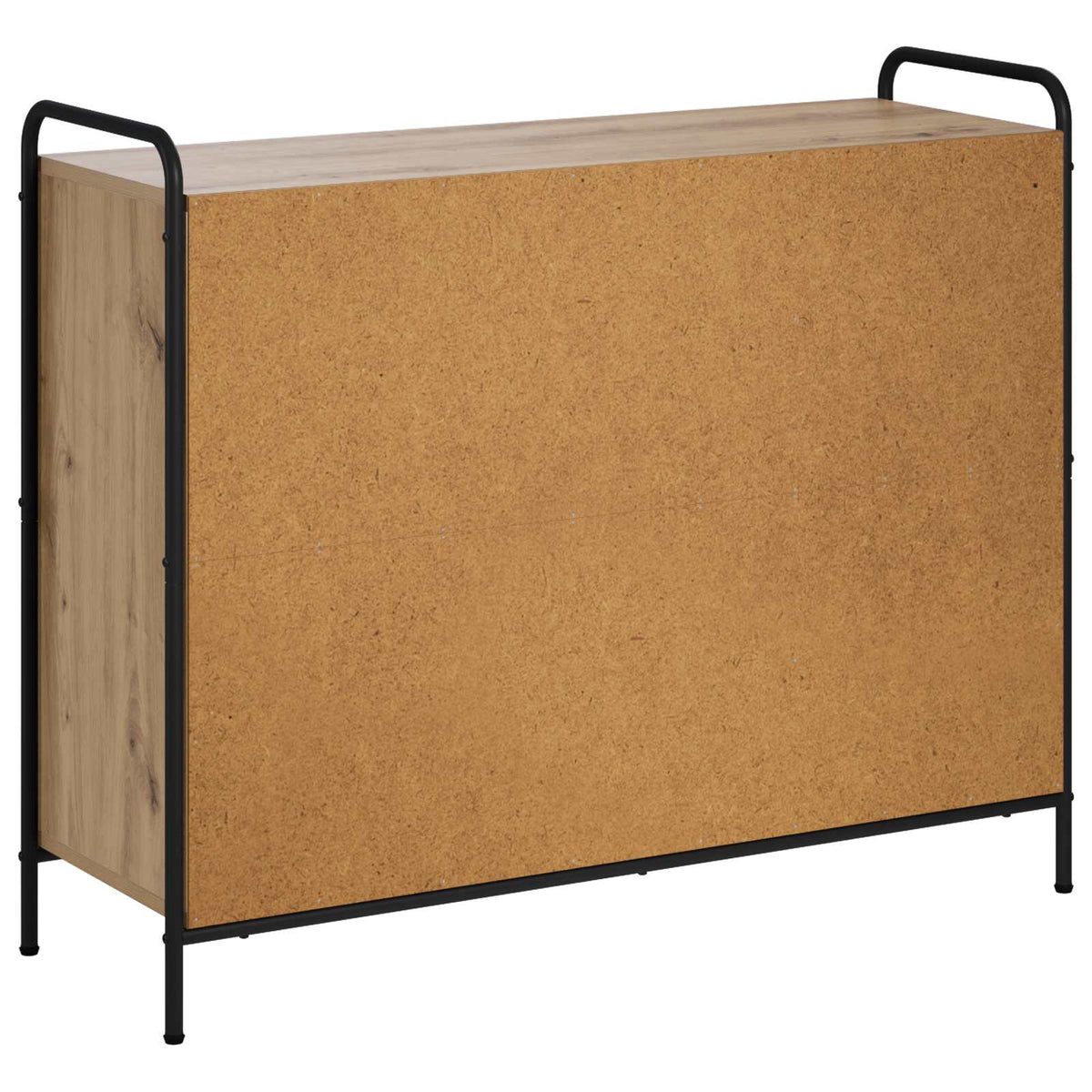 Dressoir Artisanaal eiken 97 x 33 x 81 cm Bewerkt hout