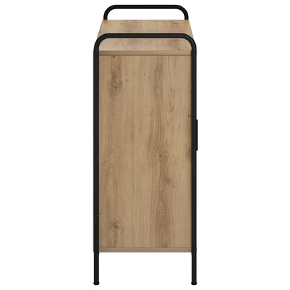 Dressoir Artisanaal eiken 97 x 33 x 81 cm Bewerkt hout