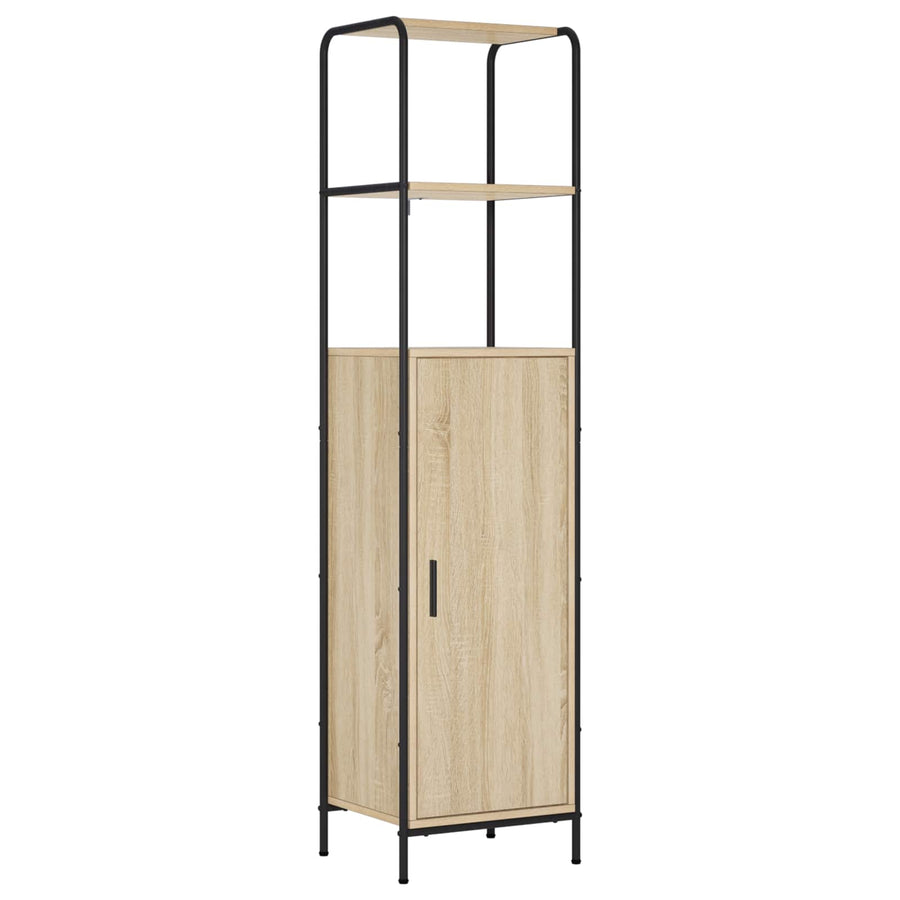 Hoge kast Sonoma Eiken 40 x 33 x 161 cm Bewerkt hout