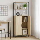 Hoge kast Sonoma eiken 65x33x161 cm