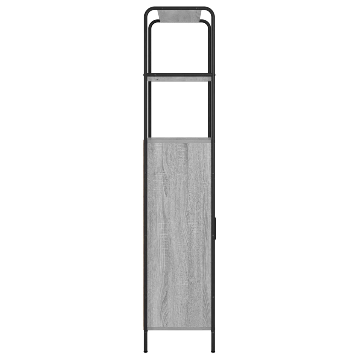 Hoge kast Grijs Sonoma 40 x 33 x 161 cm Bewerkt hout