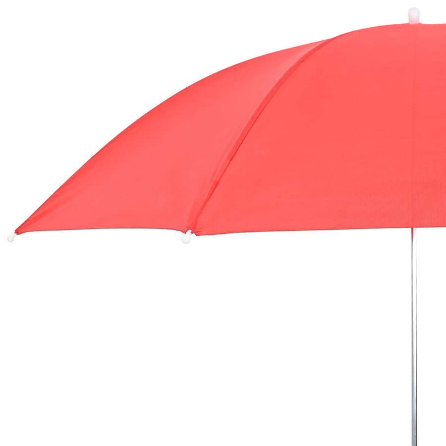 Parasol met klem 2 pcs Vuursteenrood Ø 105 x 86 cm