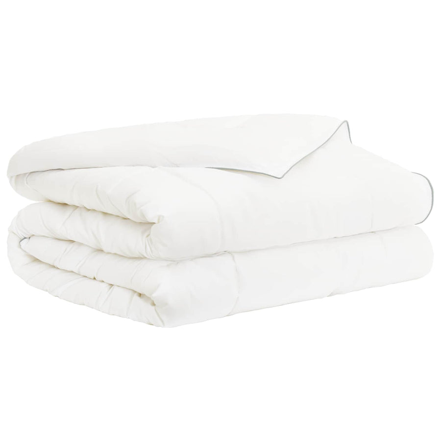 Dekbed TRIER 200x240 cm Zomer 140 GSM 100% Australische Wol Wit
