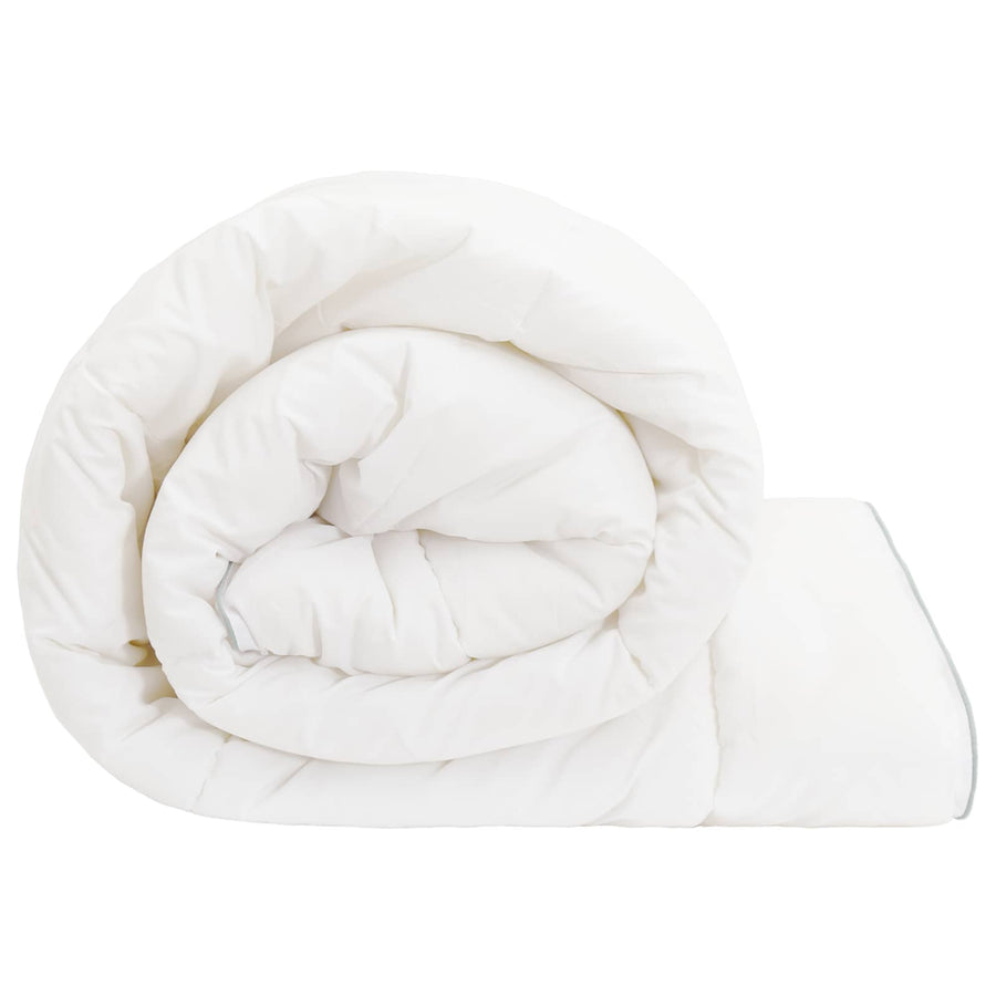 Dekbed TRIER 200x240 cm Zomer 140 GSM 100% Australische Wol Wit