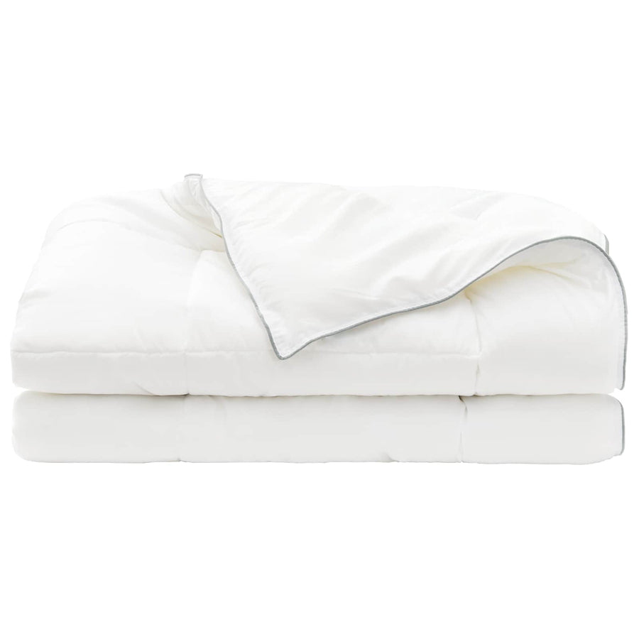 Dekbed TRIER 135x220 cm Zomer 140 GSM 100% Australische Wol Wit