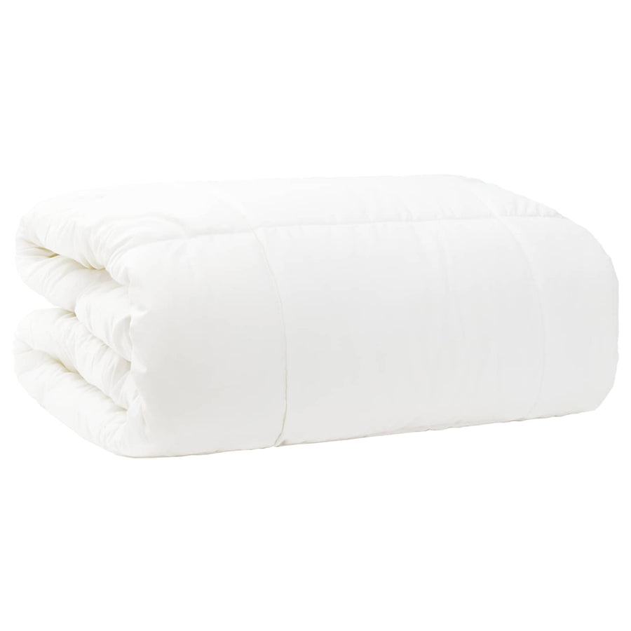 Dekbed TRIER 220x240 cm Zomer 140 GSM 100% Australische Wol Wit