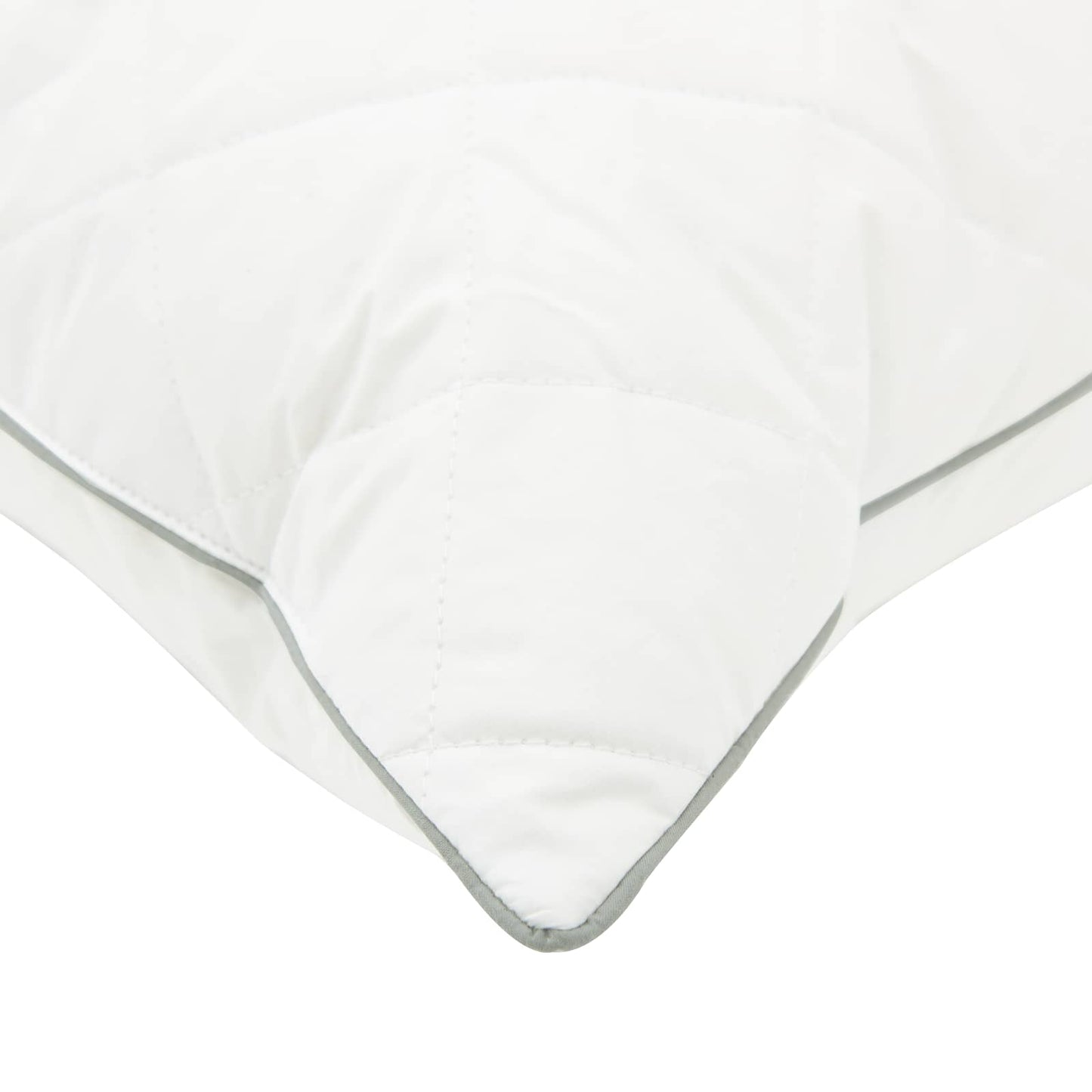 Hoofdkussen FULDA 2 st 40 x 60 cm 100% Ganzendons en Veer Wit
