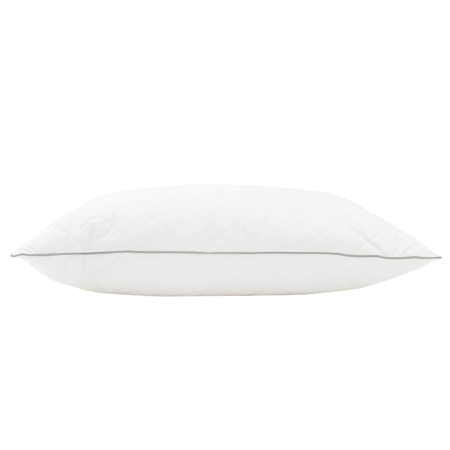 Hoofdkussen FULDA 2 st 40 x 80 cm 100% Ganzendons en Veer Wit