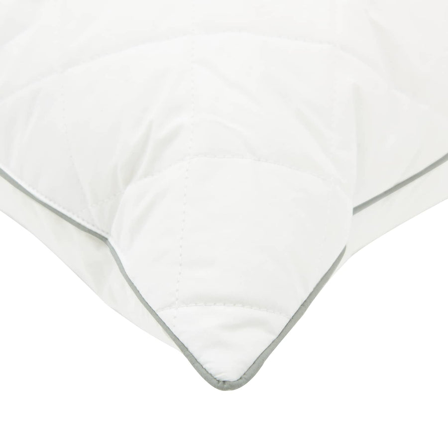 Hoofdkussen FULDA 2 st 50 x 70 cm 100% Ganzendons en Veer Wit