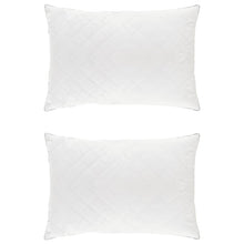 Hoofdkussen FULDA 2 st 50 x 70 cm 100% Ganzendons en Veer Wit