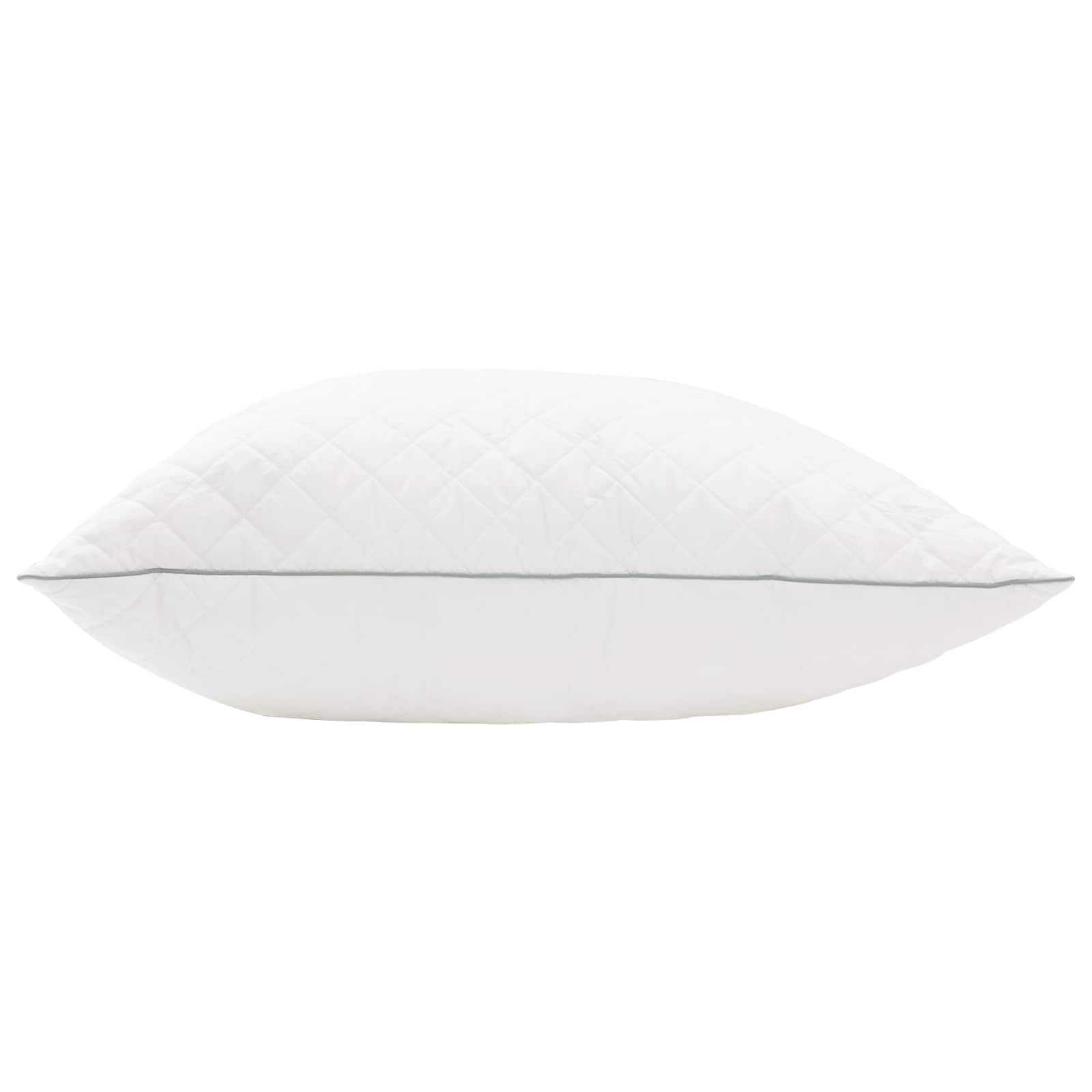 Hoofdkussen FULDA 2 st 65 x 65 cm 100% Ganzendons en Veer Wit