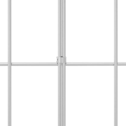 Tuin schuttingpaneel 24 pcs Gegalvaniseerd staal Zilverkleurig