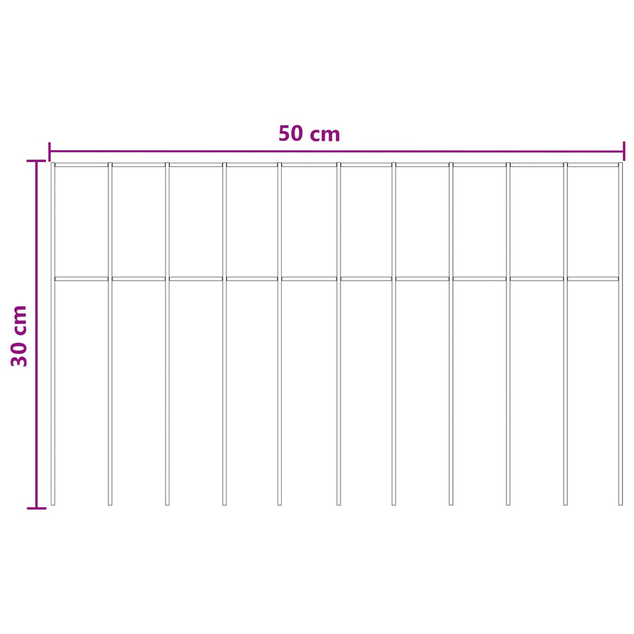 Tuin schuttingpaneel 12 pcs Gegalvaniseerd staal Zilverkleurig