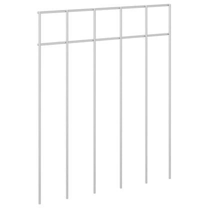 Tuin schuttingpaneel 12 pcs Gegalvaniseerd staal Zilverkleurig