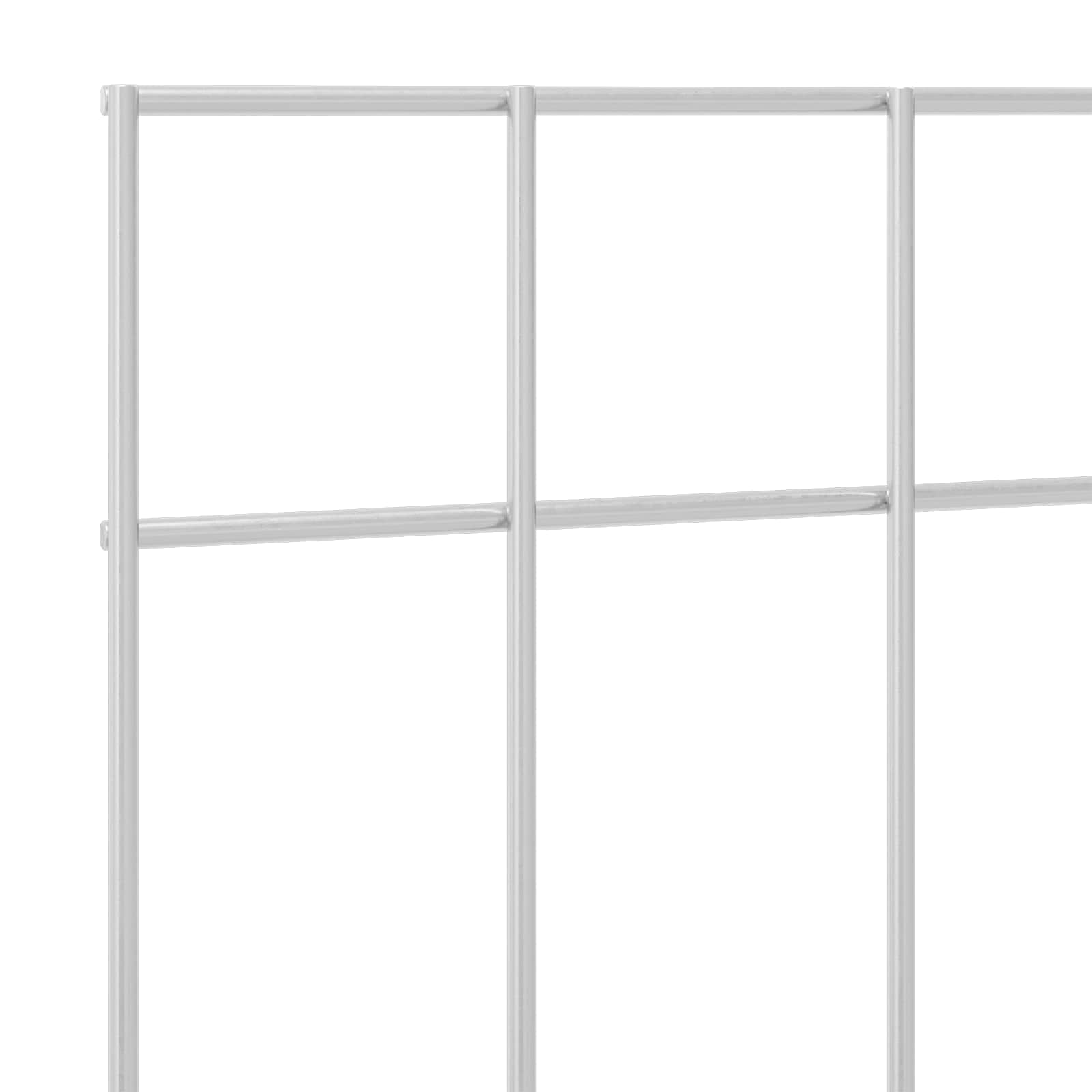 Tuin schuttingpaneel 24 pcs Gegalvaniseerd staal Zilverkleurig