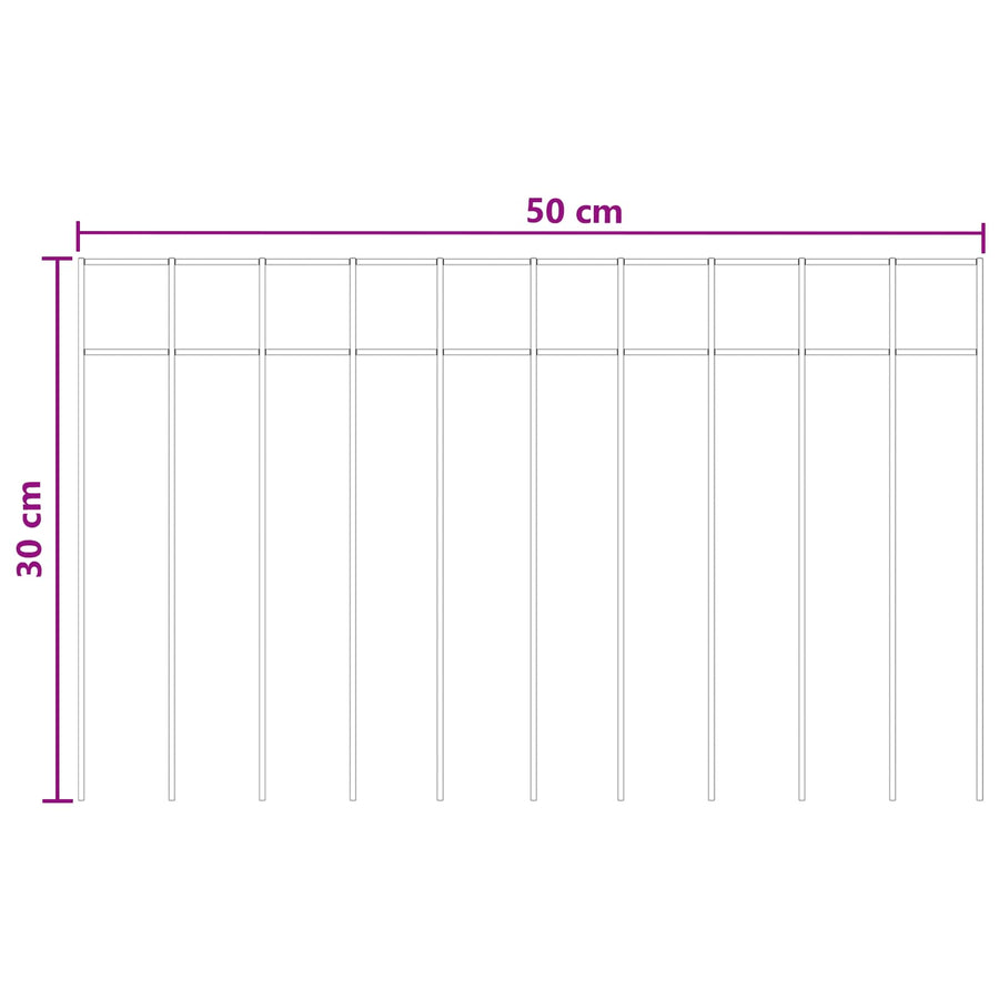 Tuin schuttingpaneel 24 pcs Gegalvaniseerd staal Zilverkleurig