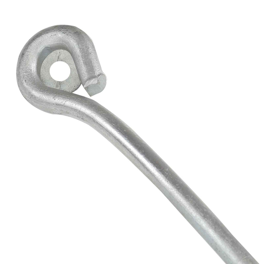 Aardeankers 6 pcs Zilverkleurig Ø10 x 60 cm