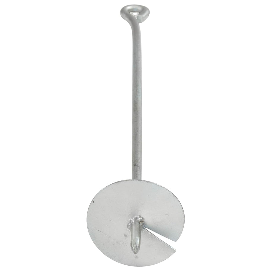 Aardeankers 6 pcs Zilverkleurig Ø10 x 60 cm