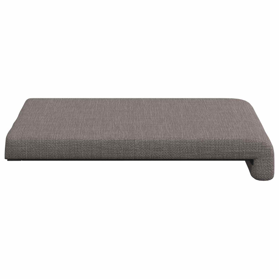 Bankkussen 2 st Stof Taupe Diepte 35 cm