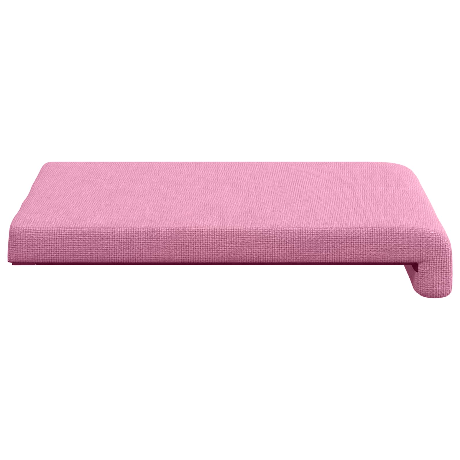 Bankkussen 2 st Stof Roze Diepte 35 cm