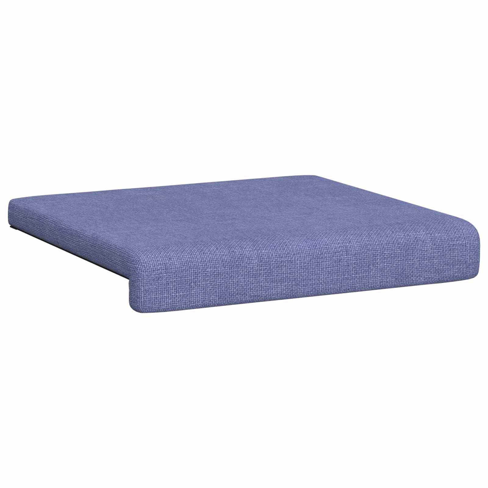 Bankkussen 2 st Stof Jeans Blauw Diepte 35 cm