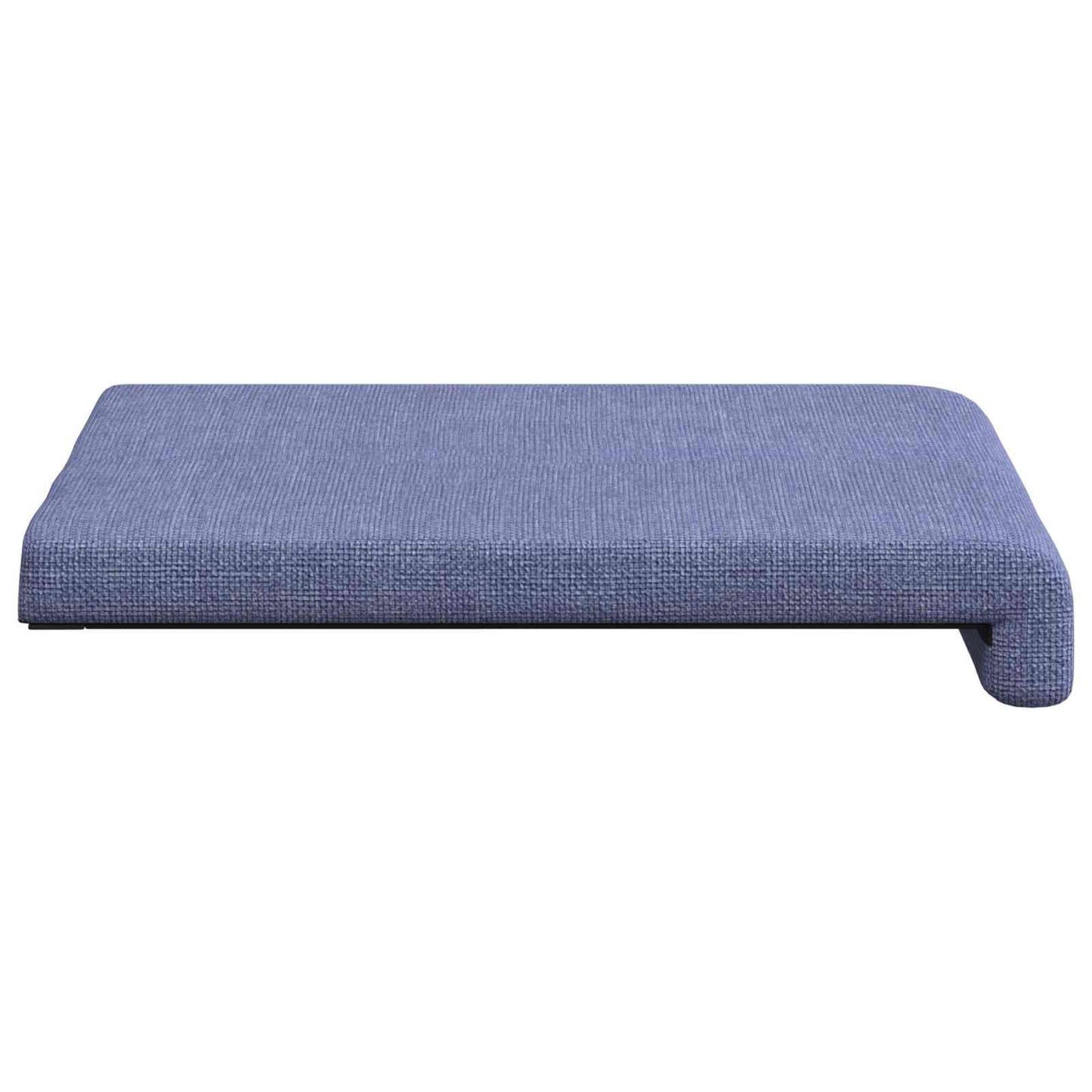 Bankkussen 2 st Stof Jeans Blauw Diepte 35 cm