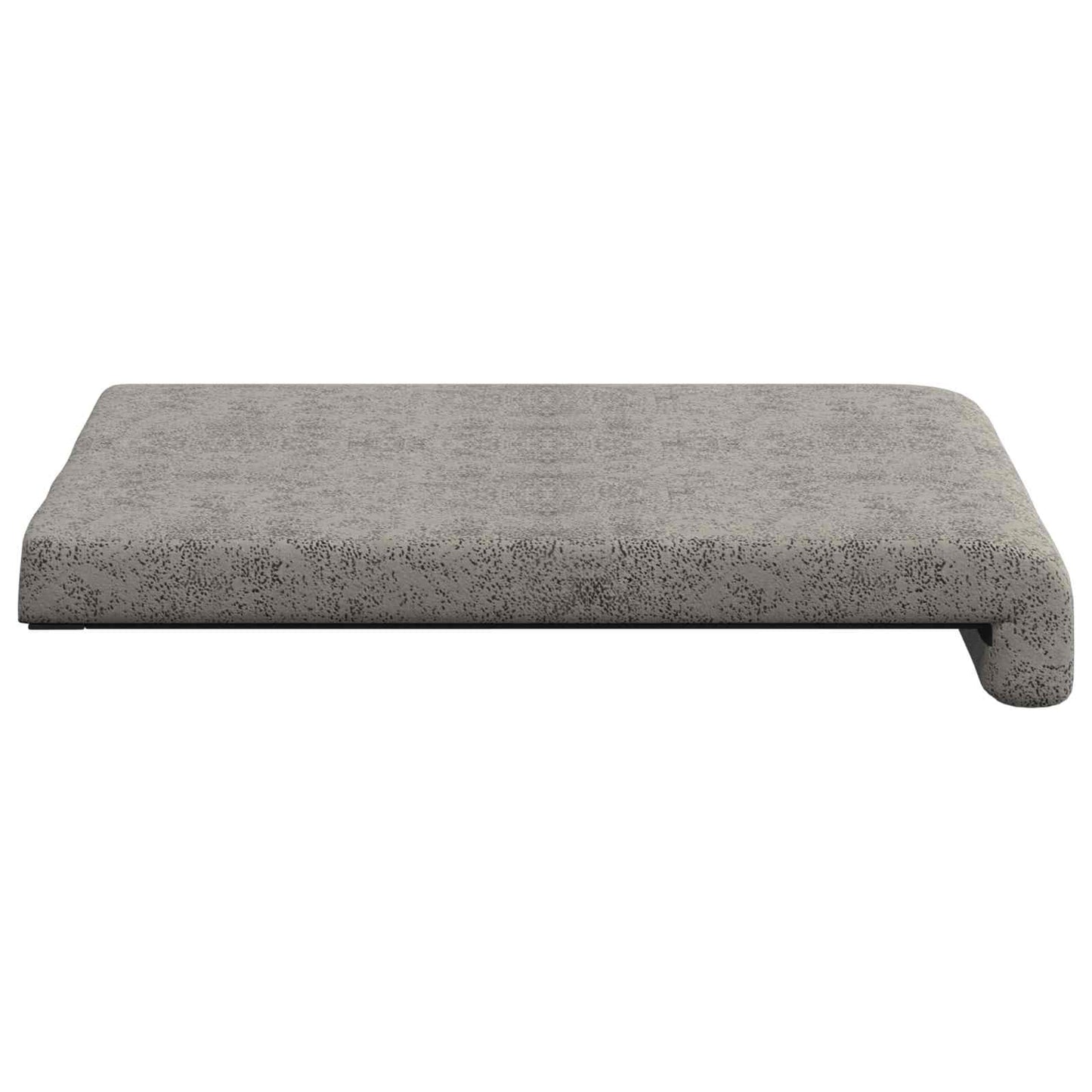 Bankkussen 2 st Faux Suède Stof Lichtgrijs Diepte 35 cm
