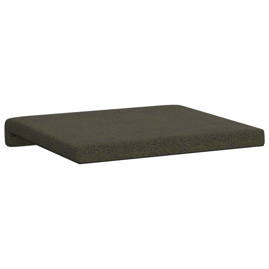 Bankkussen 2 st Faux Suède Stof Legergroen Diepte 35 cm