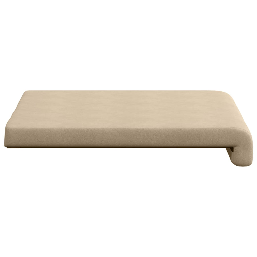 Bankkussen 2 st Microvezel Crèmekleurig Diepte 35 cm