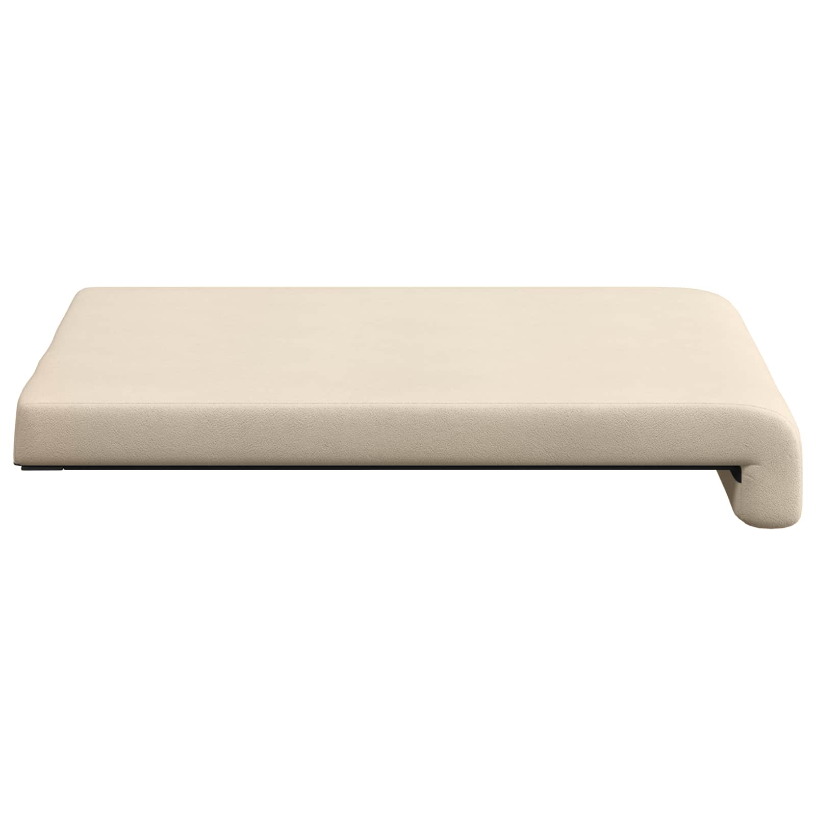 Bankkussen 2 st Microvezel Beige Diepte 35 cm