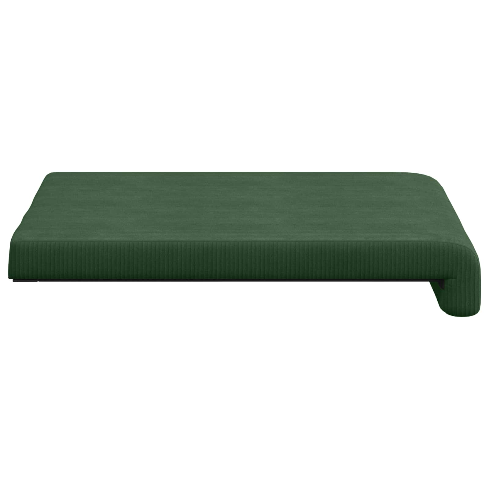 Bankkussen 2 st corduroy Donkergroen Diepte 35 cm