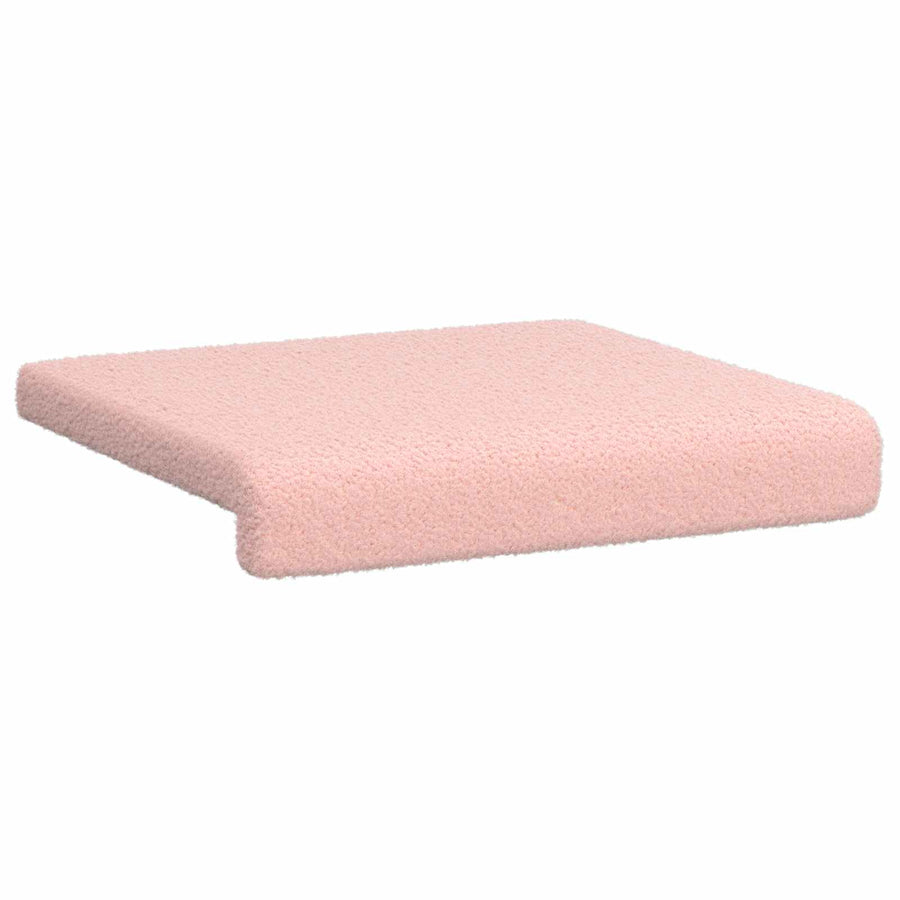 Bankkussen 2 st Sherpa Stof Roze Diepte 35 cm