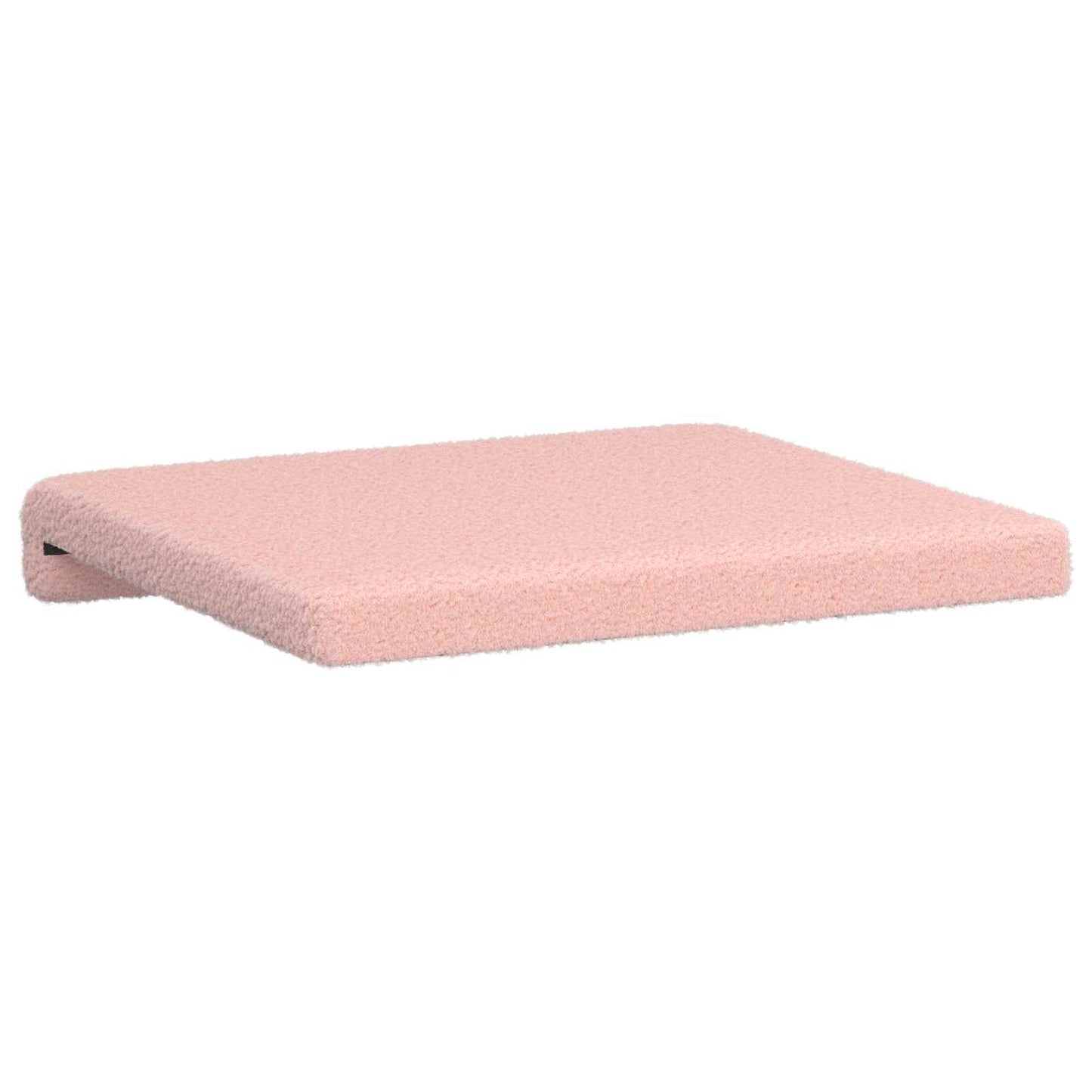 Bankkussen 2 st Sherpa Stof Roze Diepte 35 cm