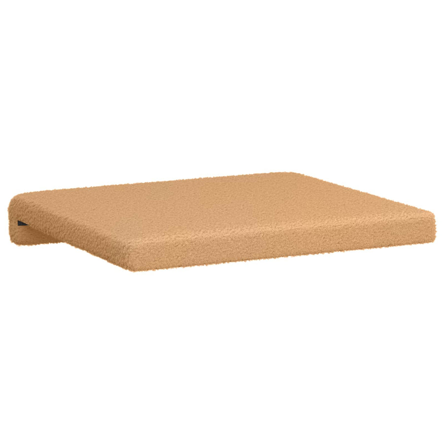 Bankkussen 2 st Sherpa Stof Beige Diepte 35 cm
