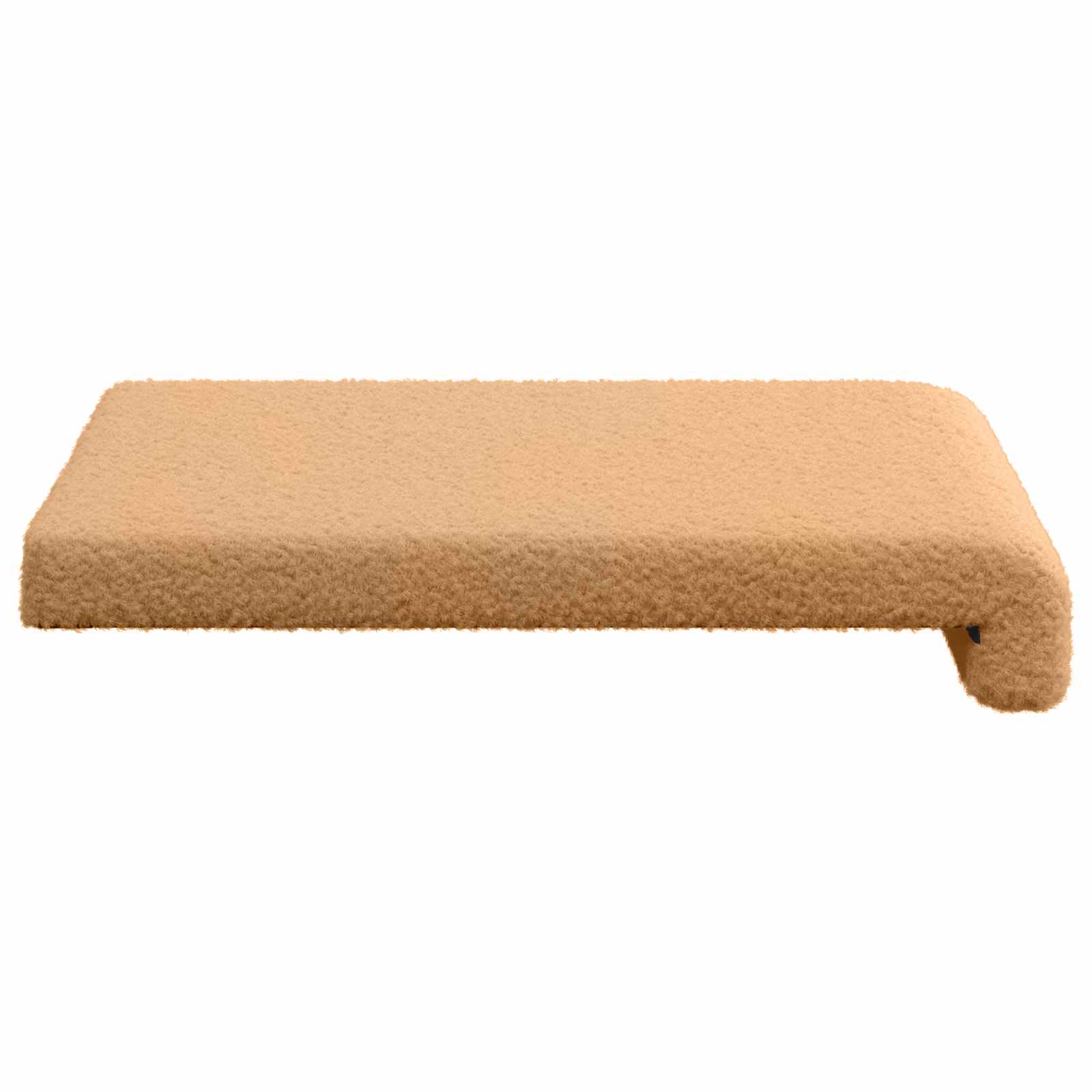 Bankkussen 2 st Sherpa Stof Beige Diepte 35 cm