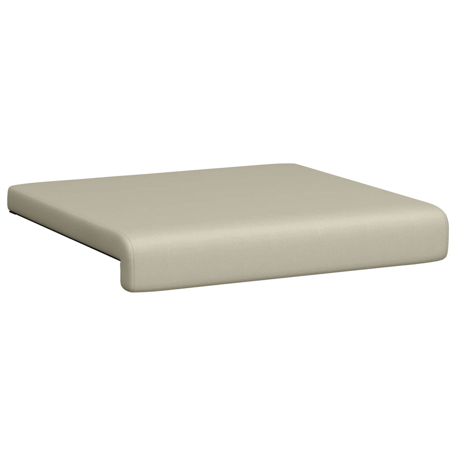 Bankkussen 2 st Textured Velvet Zand Diepte 35 cm
