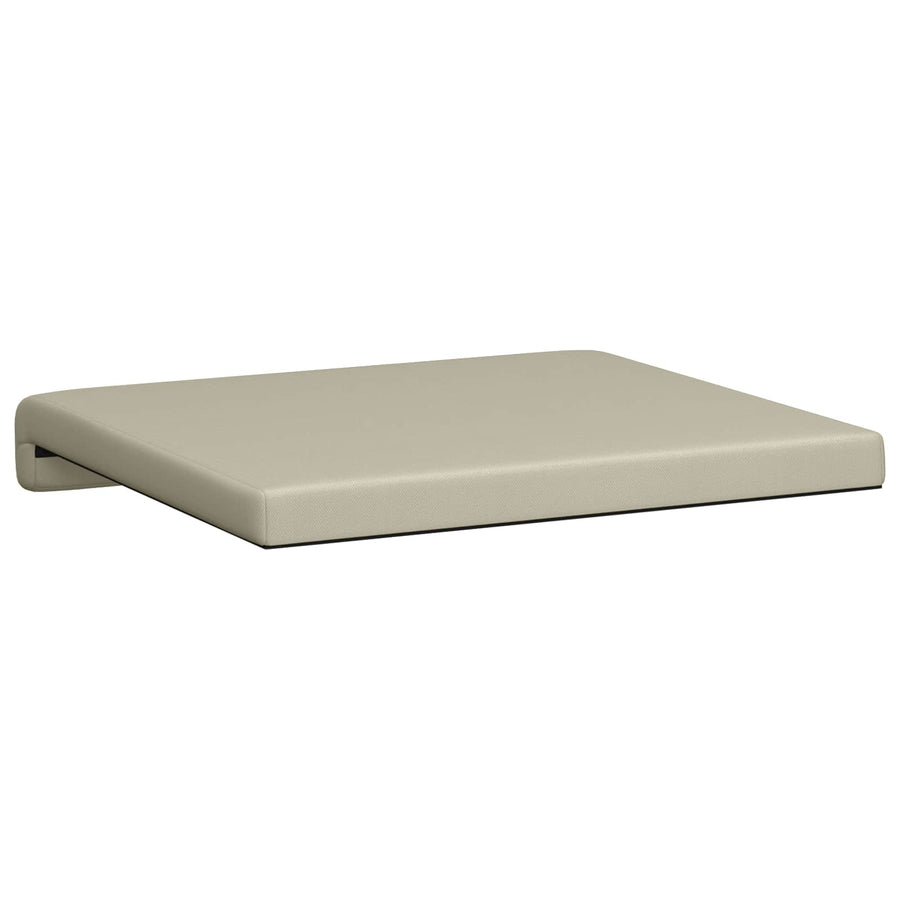 Bankkussen 2 st Textured Velvet Zand Diepte 35 cm