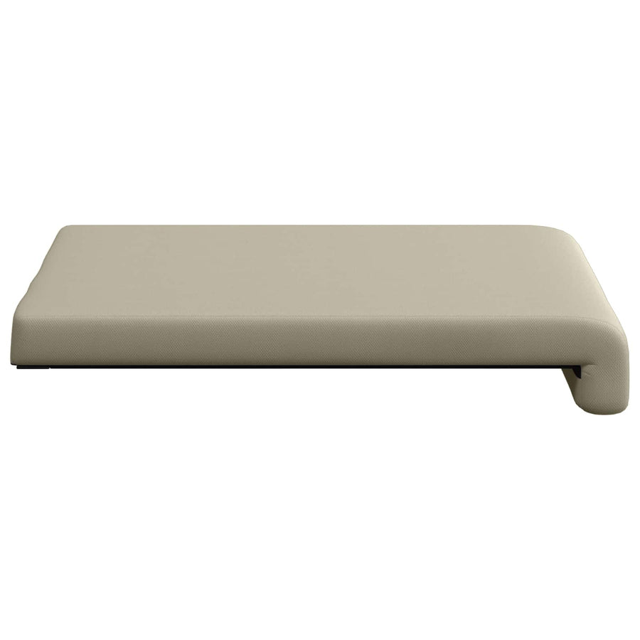 Bankkussen 2 st Textured Velvet Zand Diepte 35 cm