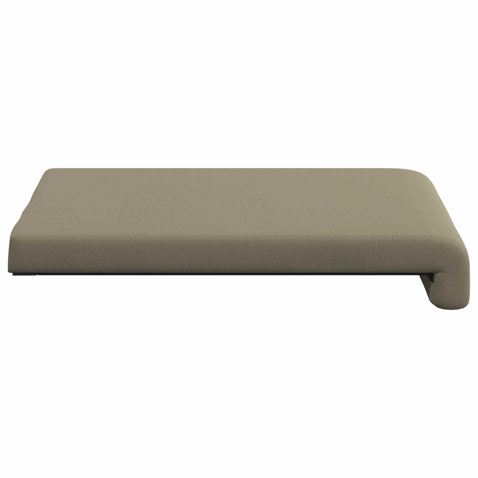 Bankkussen 2 st Textured Velvet Kaki Diepte 35 cm