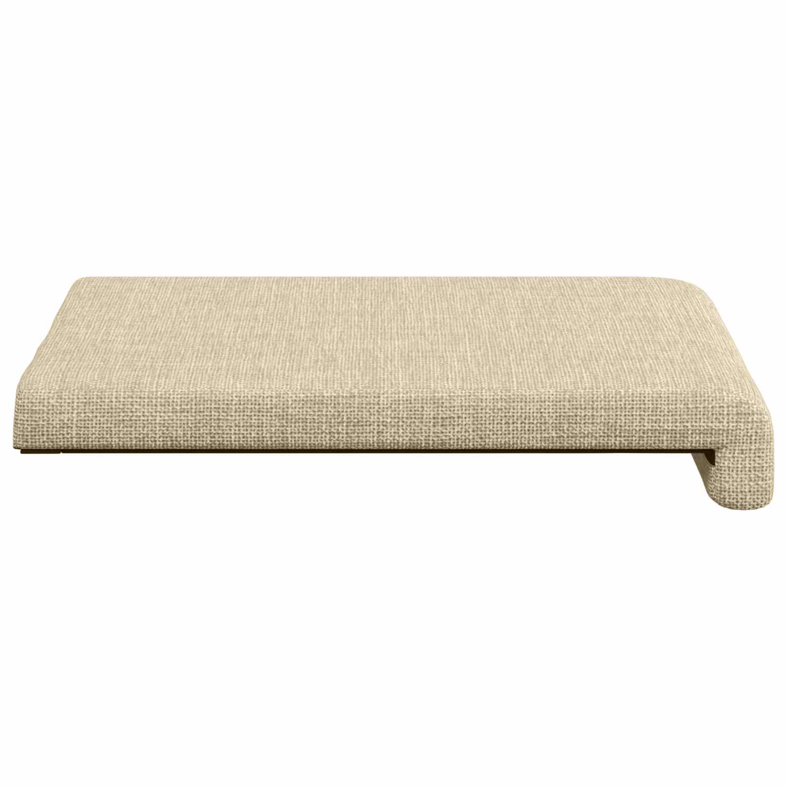 Bankkussen 4 st Stof Crèmekleurig Diepte 35 cm
