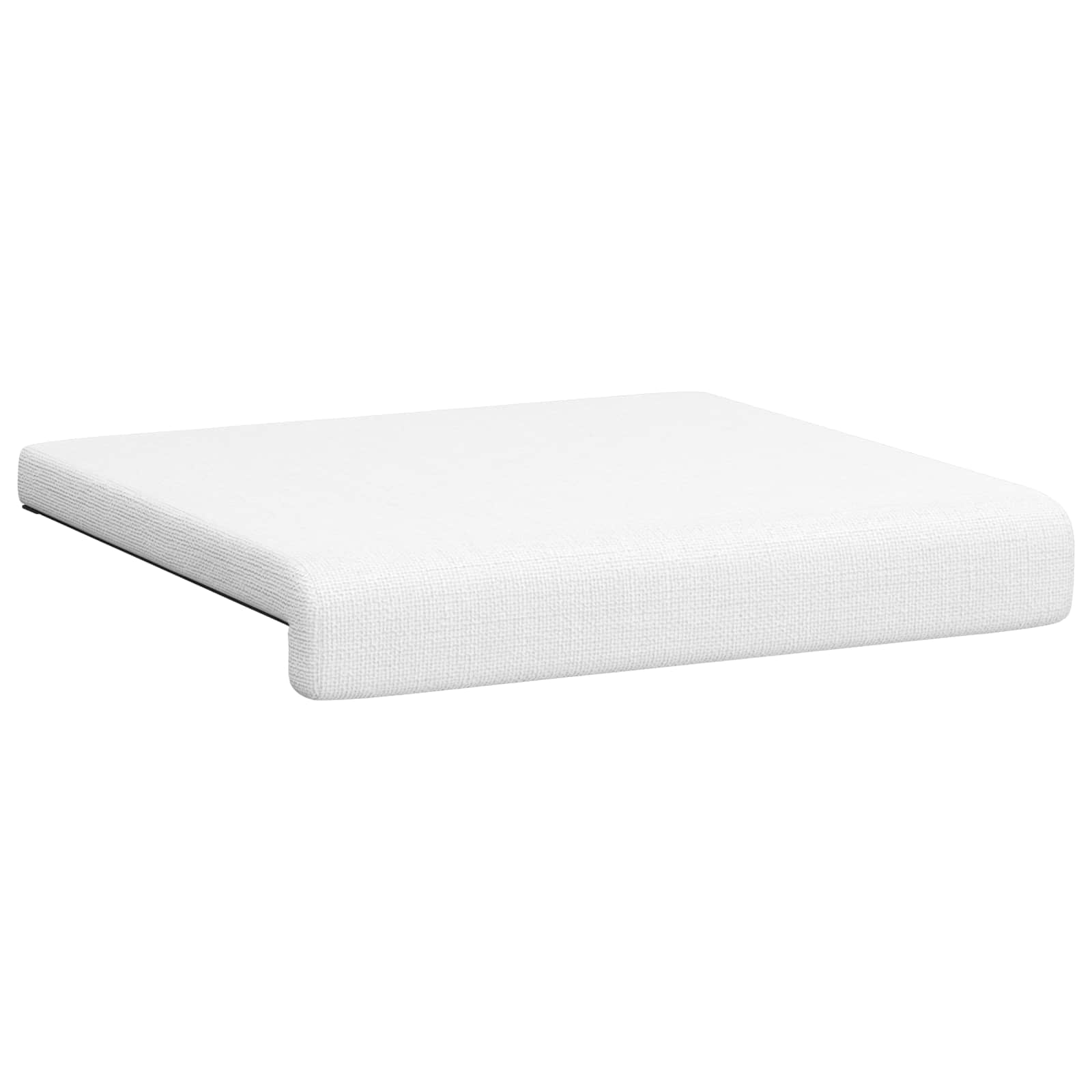 Bankkussen 4 st Stof Wit Diepte 35 cm
