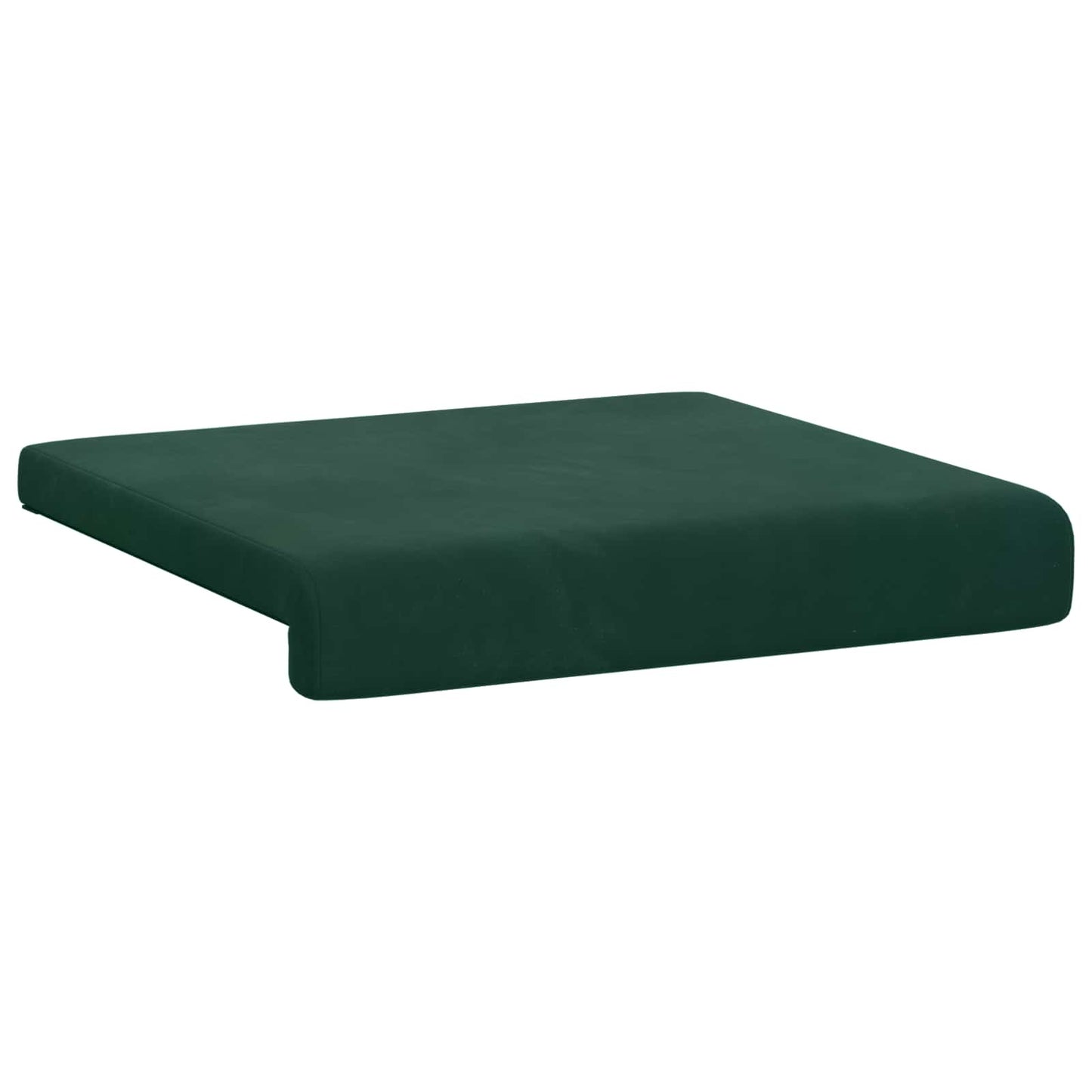 Bankkussen 4 st fluweel Donkergroen Diepte 35 cm
