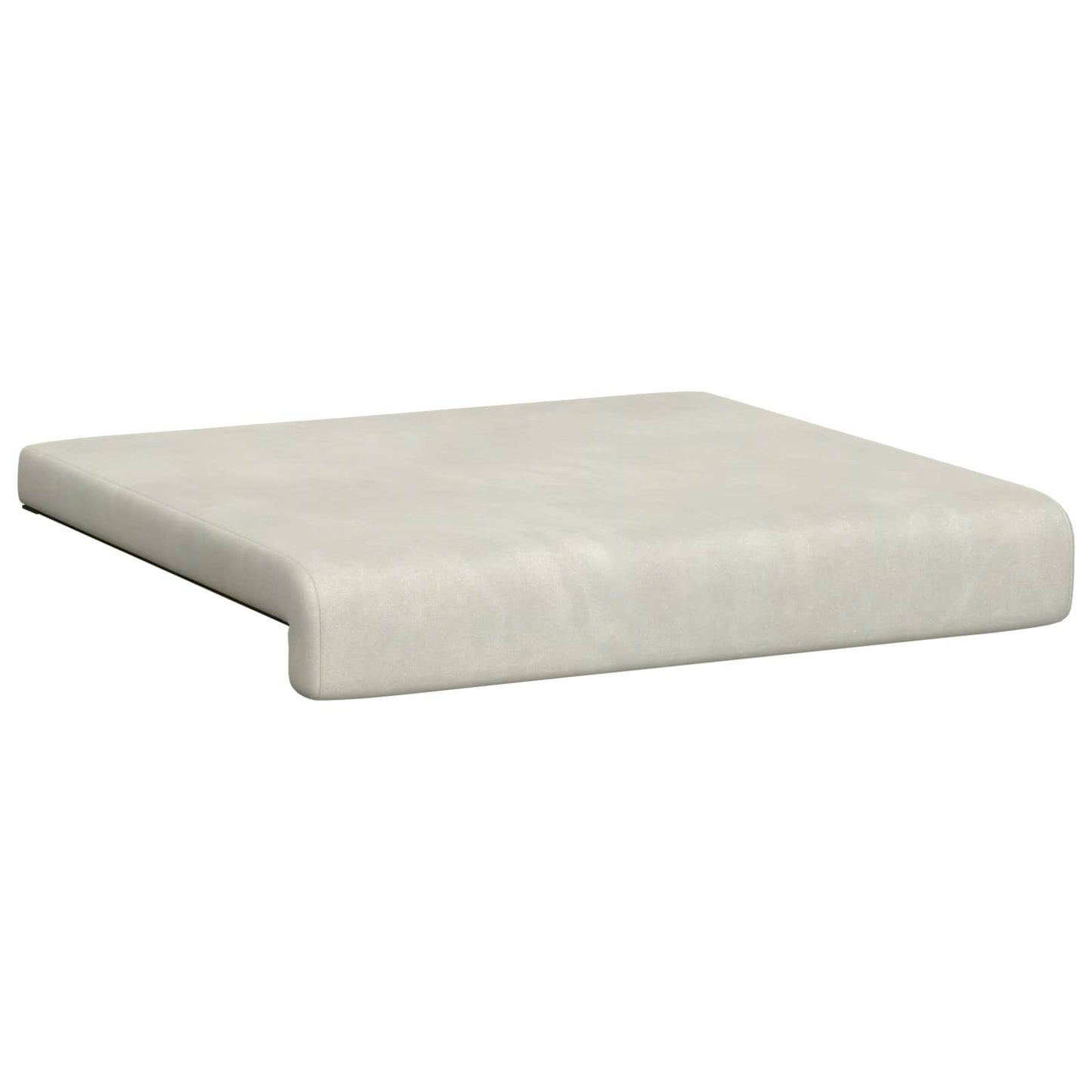 Bankkussen 4 st fluweel Crèmekleurig Diepte 35 cm