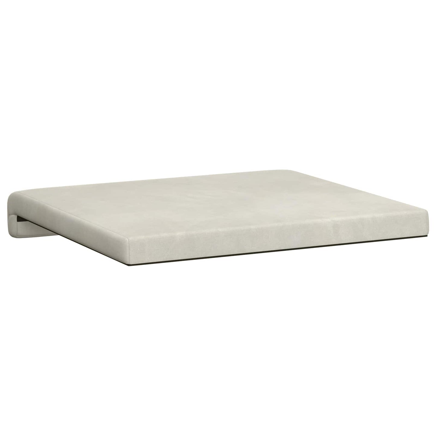 Bankkussen 4 st fluweel Crèmekleurig Diepte 35 cm