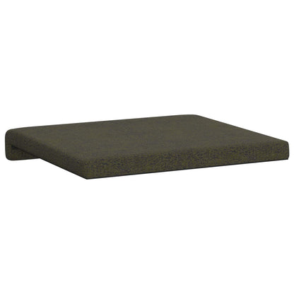 Bankkussen 4 st Faux Suède Stof Legergroen Diepte 35 cm