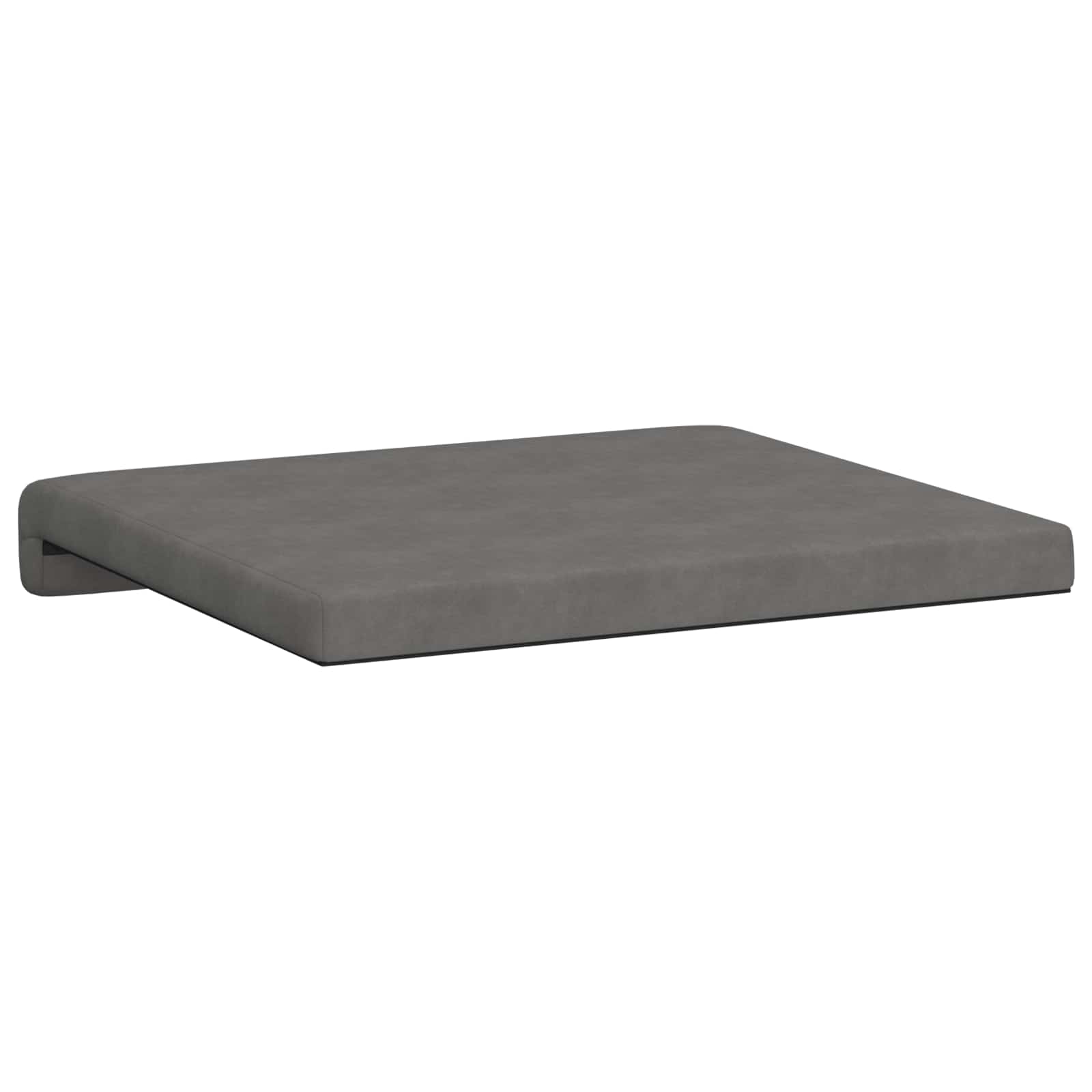 Bankkussen 4 st Microvezel Donkergrijs Diepte 35 cm
