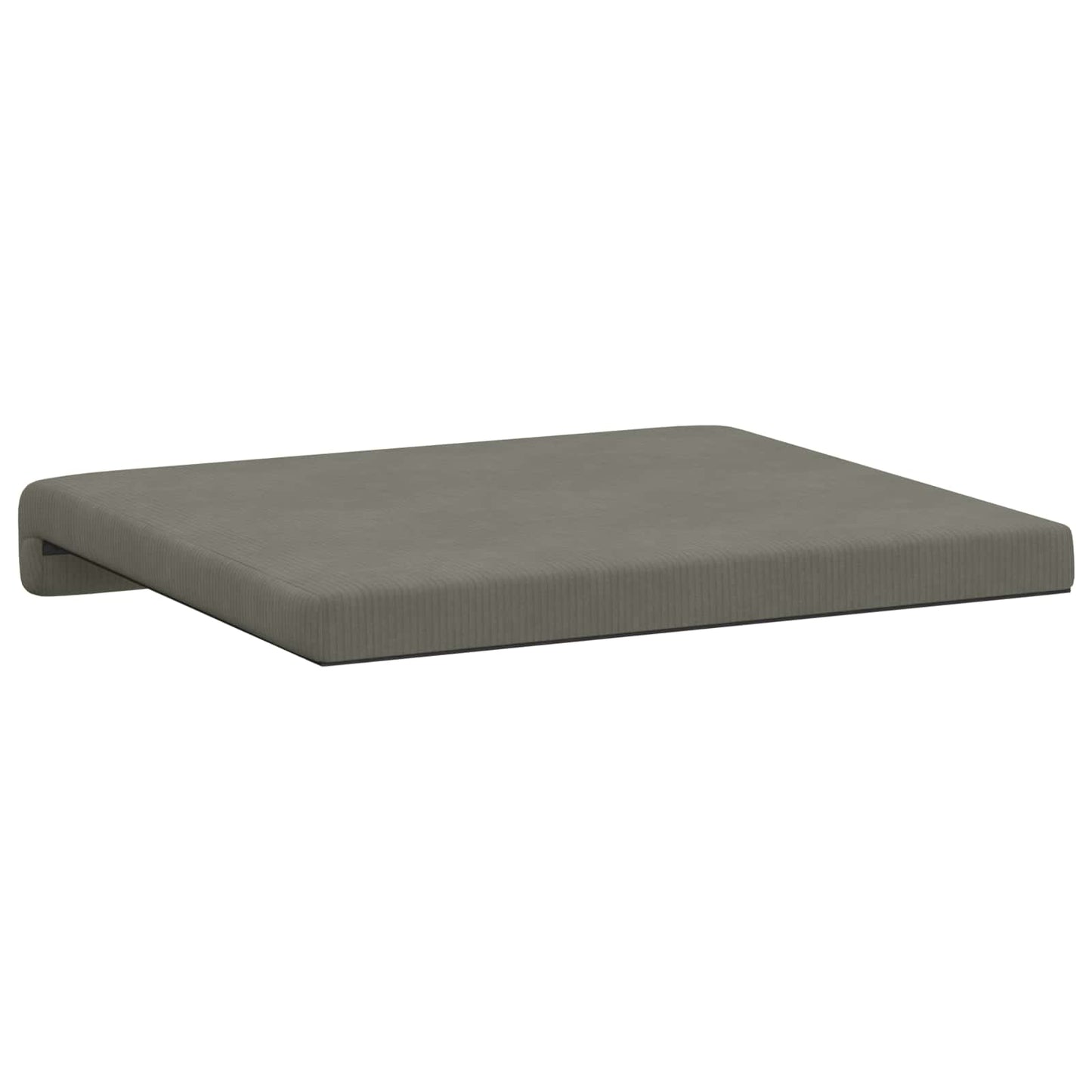 Bankkussen 4 st corduroy Lichtgrijs Diepte 35 cm