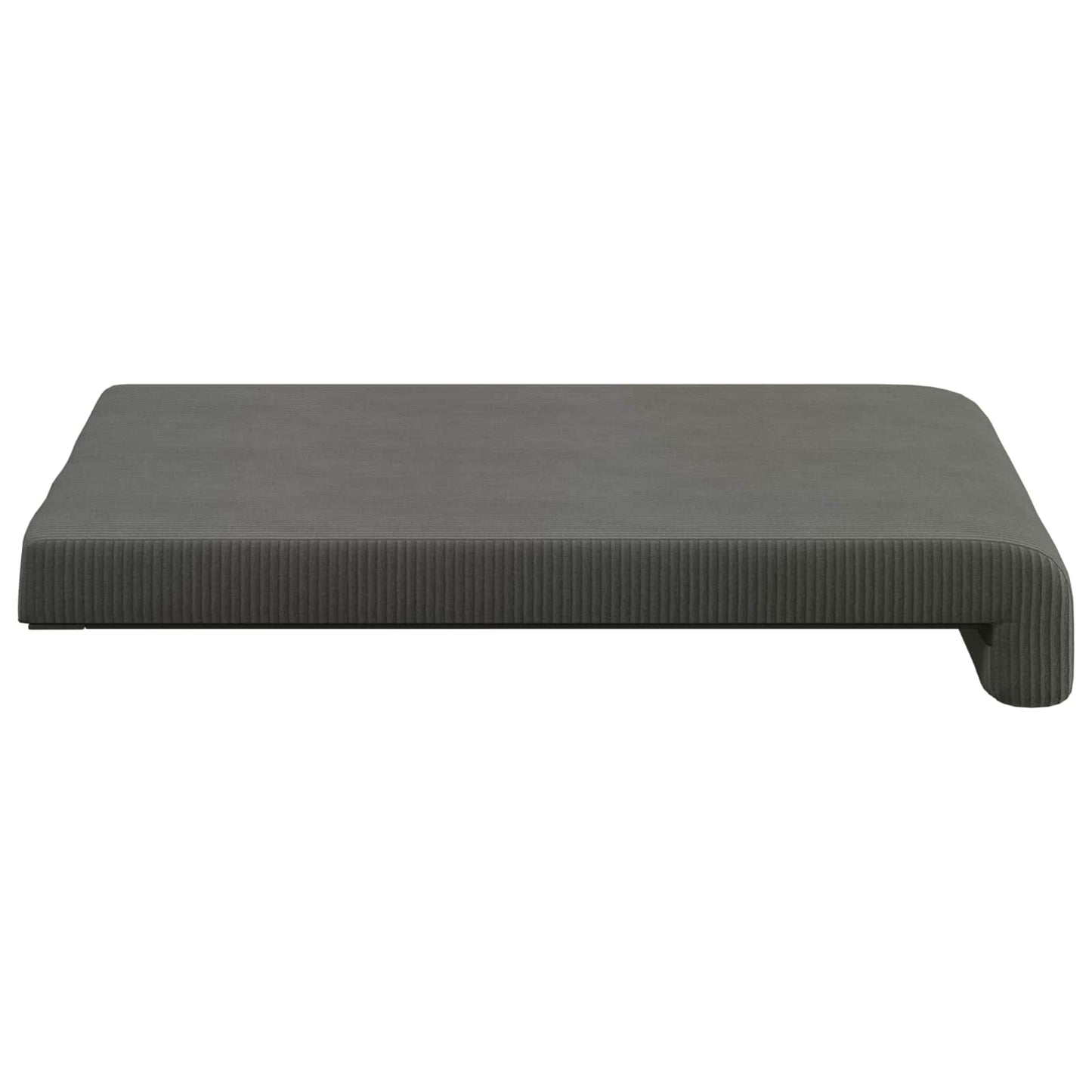 Bankkussen 4 st corduroy Donkergrijs Diepte 35 cm
